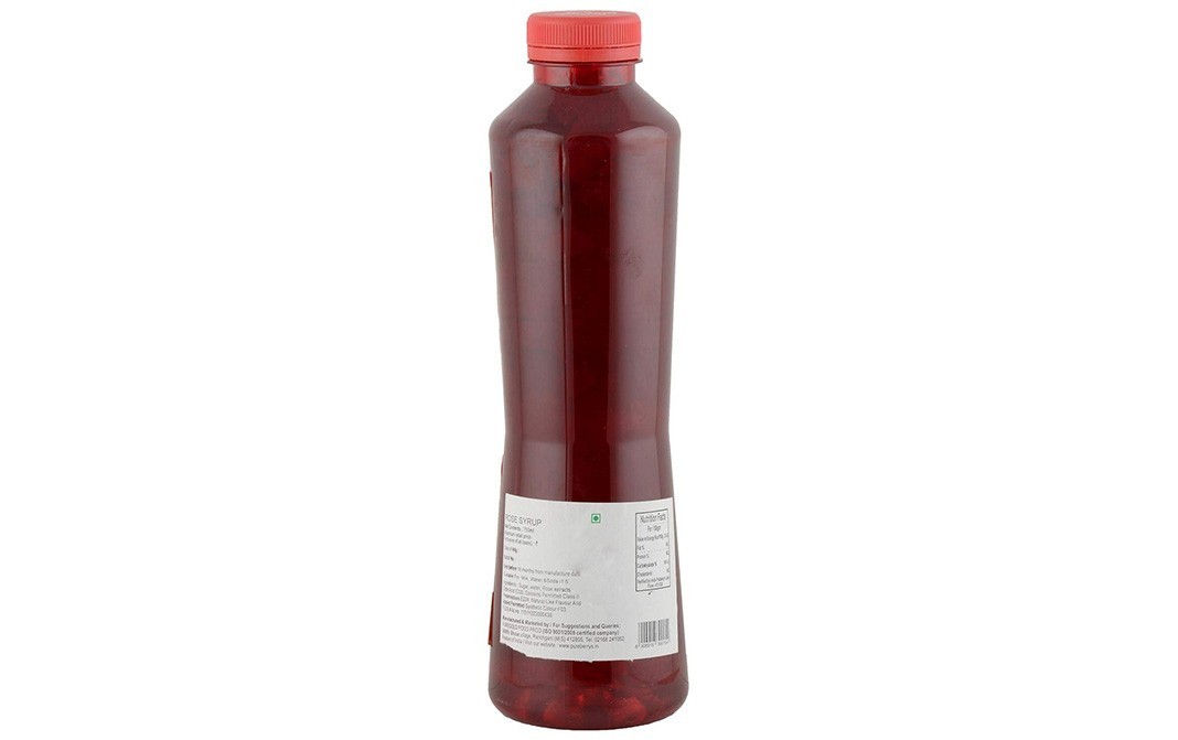 Pure Berry's Rose Syrup    Bottle  750 millilitre